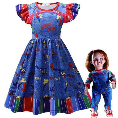 Chucky kids dress cosplay - dress,