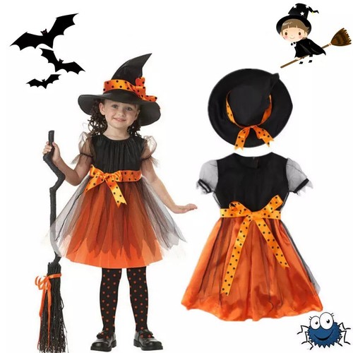 Girls witch costume kids - girls,