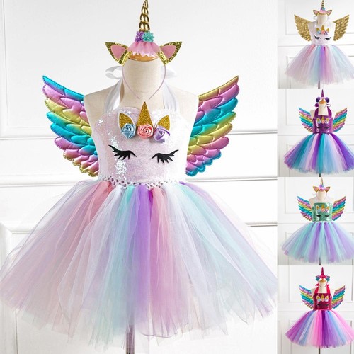 New kids unicorn fancy dress - new,