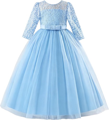 Girls bowknot lace tulle - girls,
