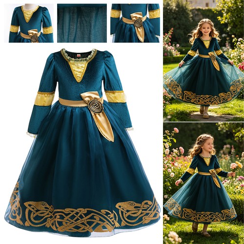 Kids medieval princess dress - kids,