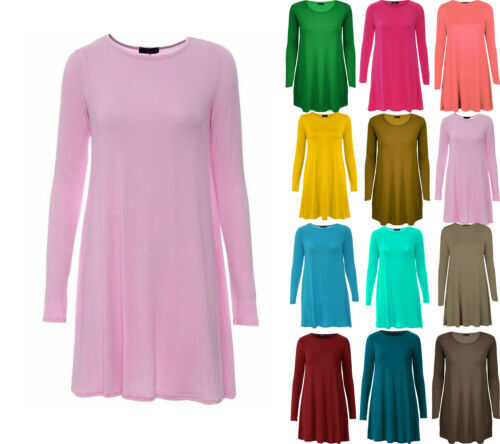 Girls swing dress long sleeve - dress,