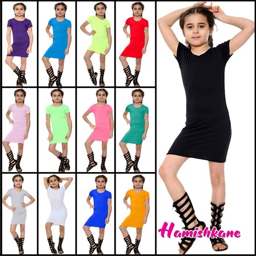 Kids girls bodycon dress - girls,