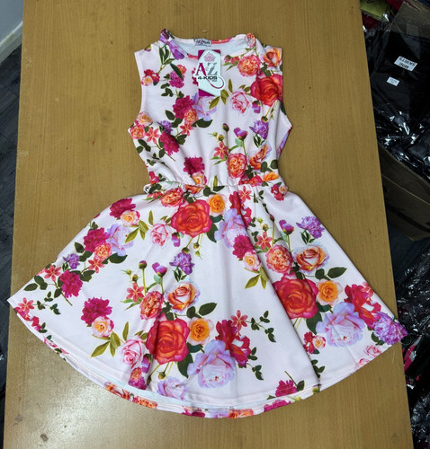 Girls floral skater dress - girls,
