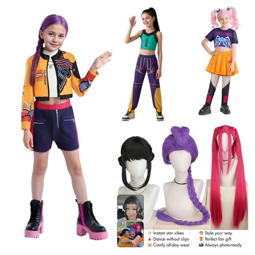 Girls kids pop - demon, hunters
