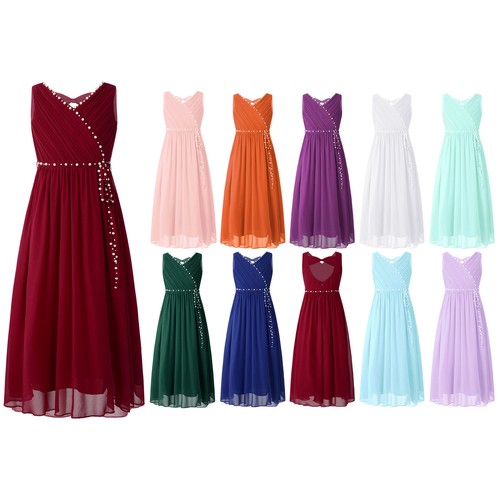 Kids girls chiffon sleeveless - chiffon,