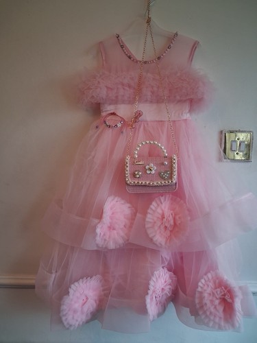 Pink party dress kids - kids, (ages