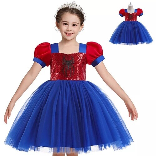 Kids spider man dress girls - kids,