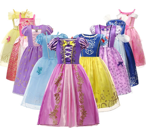 Kids girls princess dress - kids,