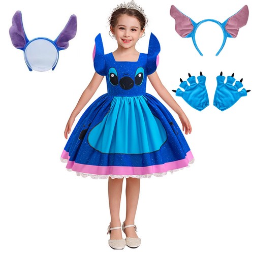 2026 girls lilo stitch - lilo, cospaly