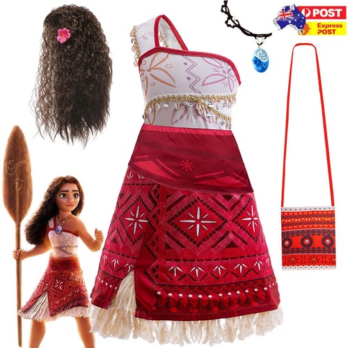 Kids girls moana costume - moana,