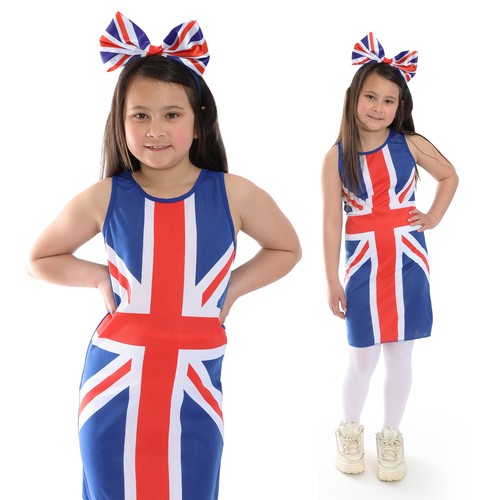 Girls union jack - union, kids