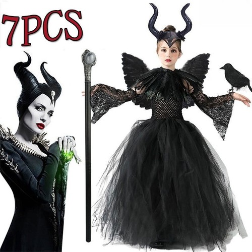 Set kids maleficent cosplay - uk,