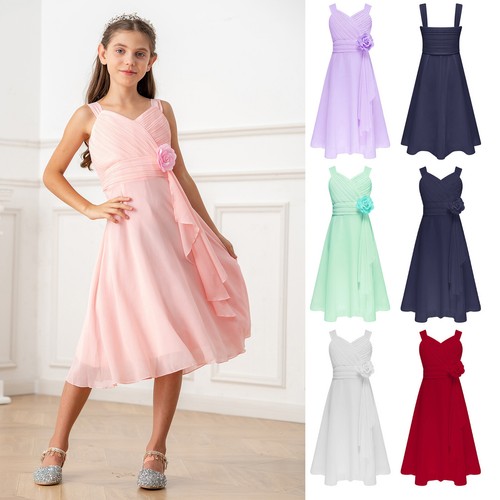 Kids flower girls dress - uk,
