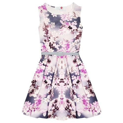 Girls skater dress kids floral - girls,