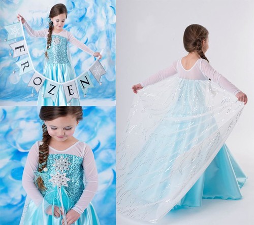 Girls elsa princess costume - elsa,