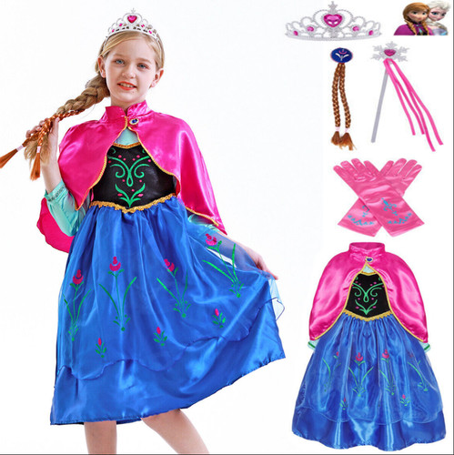 Kid girls frozen - girls, costume