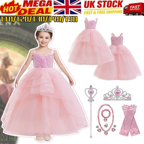 Kids glinda costume girls good - glinda,